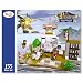 155 Piece Prison Island Set - Pirates Construction Set - Lego Compatible Bricks