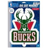Milwaukee Bucks Official Logo 6"x9" Magnet