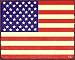 American Flag Sign, Size 15