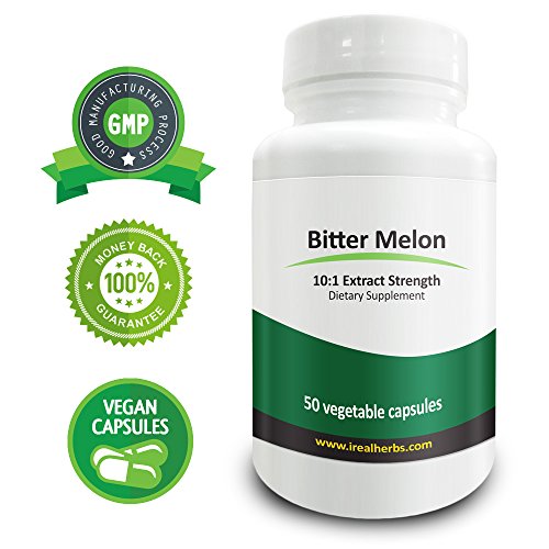 Real Herbs Bitter Melon Extract 7500mg Dietary Supplement 50