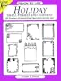 Ready-to-Use Holiday Small Frames and Borders: 229 Different Copyright-Free Designs Printed One Side (Clip Art Series)