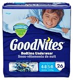 Goodnites Boys Underwear Small/Medium, Boy, 26 Count (Pack of 3), Packaging May Vary