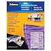 Fellowes Clear Laminating Pouch Assortment Kit, 3 mm, Assorted, 52 per Pack (5208401)