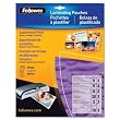 Fellowes Clear Laminating Pouch Assortment Kit, 3 mm, Assorted, 52 per Pack (5208401)