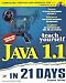 Book Teach Yourself Java 1.1 in 21 Days (Sams Teach Yourself)