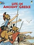 Life in Ancient Greece Coloring Book (Dover History Coloring Book)