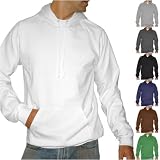 American Apparel California Fleece Pull-Over Hoodie Sweatshirt - Unisex