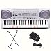 Casio LK-92TV 61-Key Lighted Keyboard with TV Outputs, Stand, and Power Adapter
