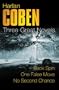 Three Great Novels 3: " Back Spin " , " One False Move " , " No Second Chance " (Great Novels)