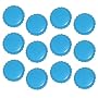 New Blue Crown Bottle Caps For Crafts, Scrapbooking, Jewelry (50 Pieces)