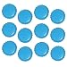 New Blue Crown Bottle Caps For Crafts, Scrapbooking, Jewelry (50 Pieces)