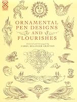 Ornamental Pen Designs and Flourishes (Dover Pictorial Archive Series)