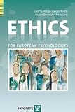 Ethics for European psychologists