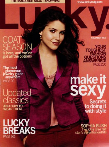 Sophia Bush Cover Lucky Magazine November 2005