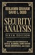 Security Analysis: Sixth Edition, Foreword by Warren Buffett (Limited Leatherbound Edition)