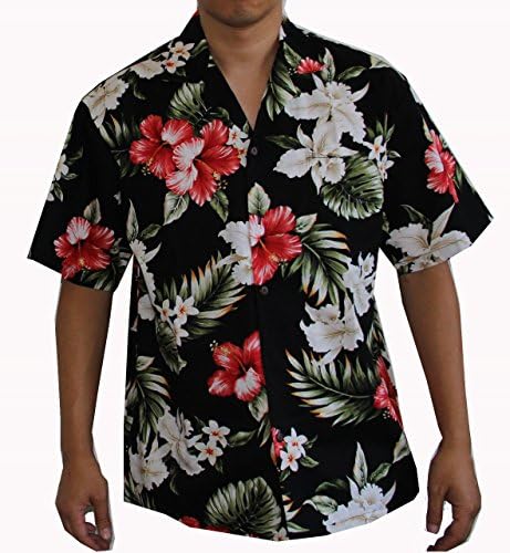 ISLAND FLOWERS HAWAIIAN ALOHA SHIRT