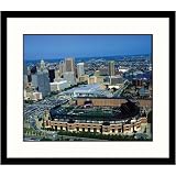Great American Picture IS826251 Aerial Baltimore Skyline and Camden Yards Framed Photograph - James