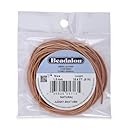 Beadalon Greek Leather 1-1/2mm Natural, 5-Meter