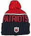 New England Patriots New Era 2015 On Field Classic Sport Pom Knit-10634