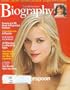 Biography Magazine June 2002 Reese Witherspoon, Annie Oakley, Al Pacino, Tom Brown