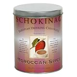 Schokinag European Drinking Chocolate, Moroccan Spice, 12-Ounce Can