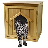 KITTY - Cat Litter Tidy / Cat Play House - Pine