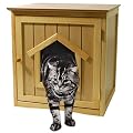 KITTY - Cat Litter Tidy / Cat Play House - Pine