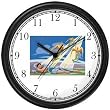 Jacob dreams of Angels going up & down from Heaven - Biblical or Bible Religious Themes Wall Clock by WatchBuddy Timepieces (White Frame)