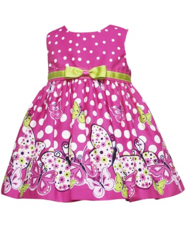Rare Editions Toddler Girls Border Print Dress online