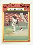 1972 Topps Alan Gallagher #694 In Action NM