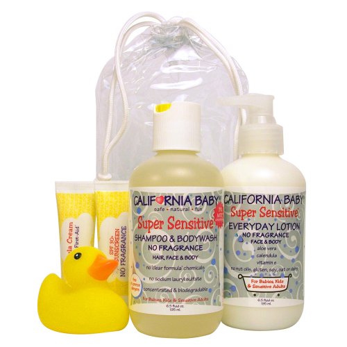 California Baby Super Sensitive Newborn Gift Tote