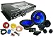 2700W AUTO SET ENDSTUFE + LAUTSPRECHER + KABEL ETC-CAR-6