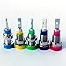 10 Pack CESS 5 Colors (Non-magnetic) Jack Socket For 2mm Banana Plug - 5 Colors