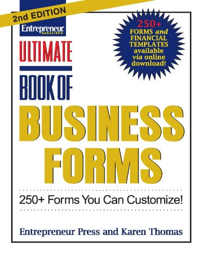 Ultimate Book of Business Forms: 250+ Forms You Can Customize (Ultimate Series)