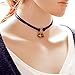 TISDA 9PCS Fashion Women Jewelry Black Tattoo Choker Necklace Elastic Adjustable For Party