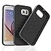 Galaxy S6 Case, Vena [vFrame] Slim Hybrid Aluminum Frame TPU Bumper Case for Samsung Galaxy S6 (Gunmetal)