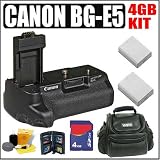 Canon BG-E5 Battery Grip for Canon XSi Digital SLR Cameras + Deluxe Accessory Kit