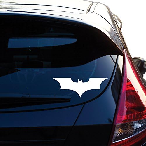 Batman Forever Decal Sticker for Car Window, Laptop, Motorcycle, Walls, Mirror and More. # 451 (4" x 11.5", White)