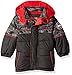 iXtreme Boys' Camo W/Grid Cut & Sew Puffer