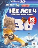 Ice Age 4 Continental Drift 3D + A Mammoth Christmas (Blu-ray)
