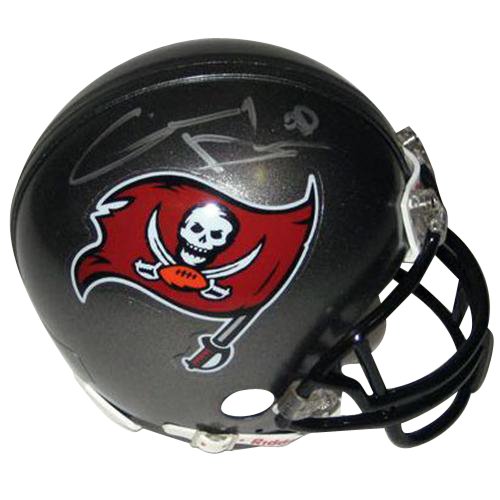 Gaines Adams Autographed Tampa Bay Buccaneers Mini Helmet