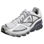 adidas Women's Megabounce + 09 Running Shoe,White/Silver/Black,9.5 M