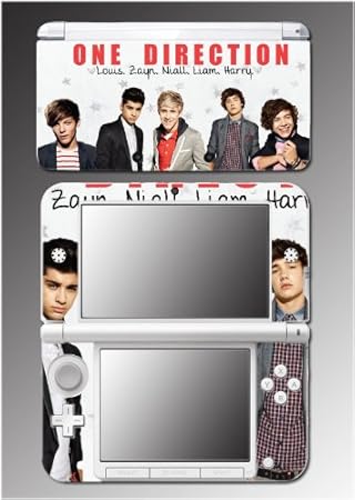 One Direction Liam Niall Louis Harry Zayn Video Game Vinyl Decal Cover Skin Protector 32 for Nintendo 3DS XL