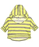 Almost Famous Striped to the Max Hooded Midriff Top (Sizes 7 - 16)