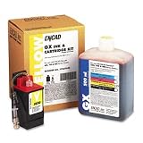 21267000 Ink  Cart Kit, 1 500 ml Bottle of Ink/1 Ink Cartridge, Yellow