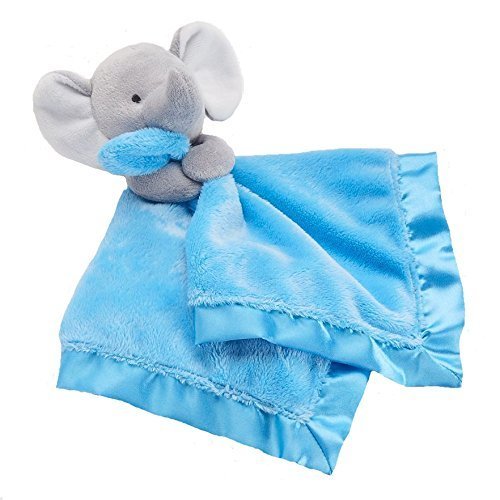 Carter's Cuddle Plush Blanket Elephant, Grey/Blue discount 20 price