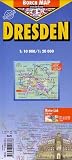 Dresden Laminated Map by Borch (English, Spanish, French, Italian and German) (Spanish, French, Italian and German Edition)