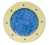 Royal Doulton Carmina 10 1/2-Inch Dinner Plate, Blue Center