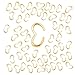 Beadalon Gold Plated Small Quick Link Figure 8 Connectors 6mm Long (65 Pcs)
