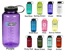 Colored Lexan Wide Mouth (32 oz.) Nalgene Water Bottle - In Your Choice of Colors
